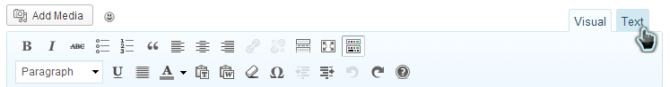 Wordpress Visual Editor
