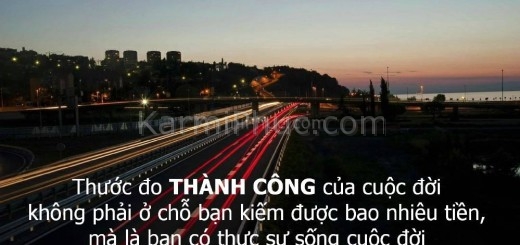 Song dung voi uoc mo | Karmi Phuc Blog